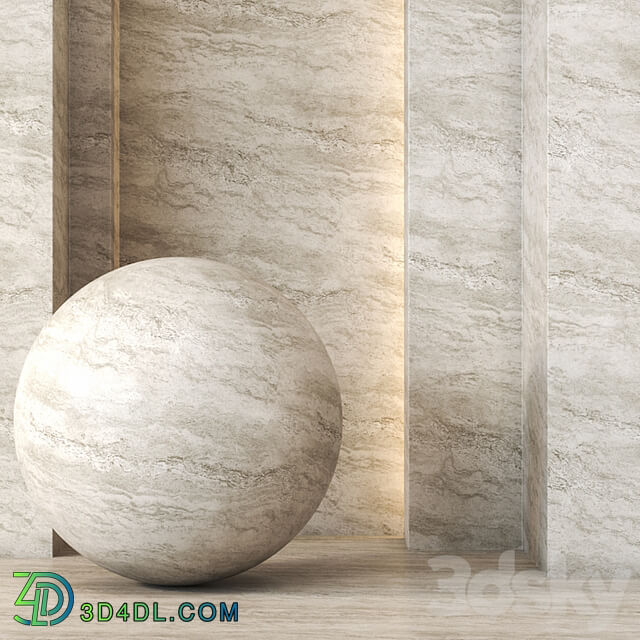 Travertine Texture 4K Seamless