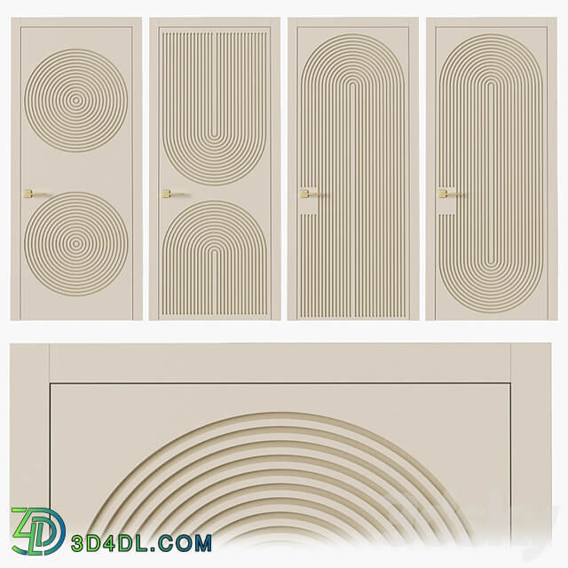 Interior doors milled 8