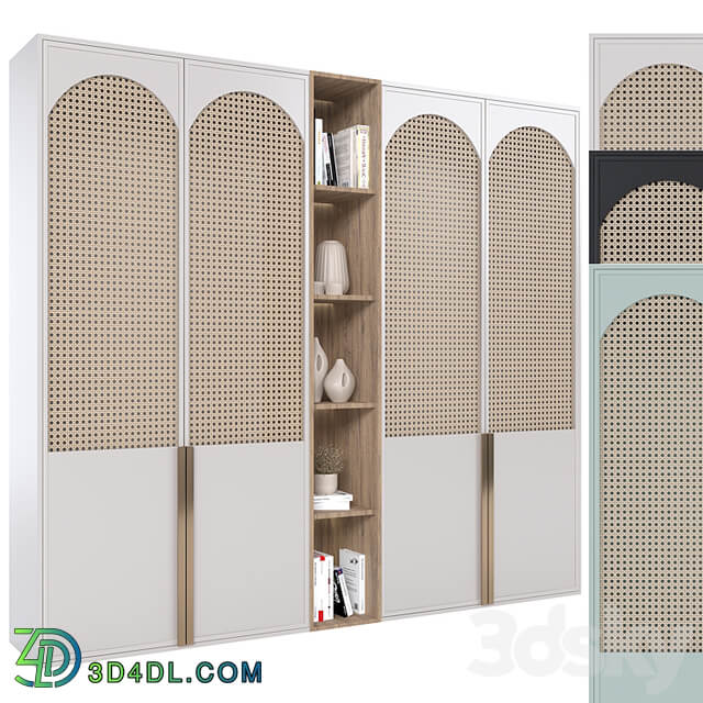 Rattan wardrobe furniture 02