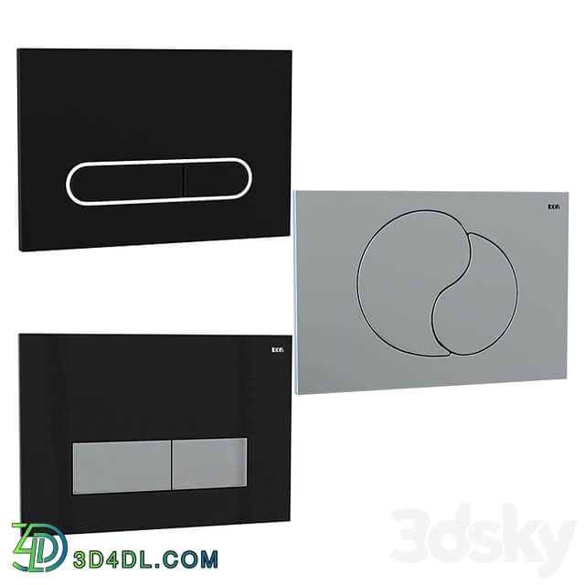 IDDIS flush buttons for installation (9 pcs.)