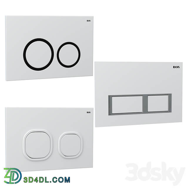 IDDIS flush buttons for installation (9 pcs.)