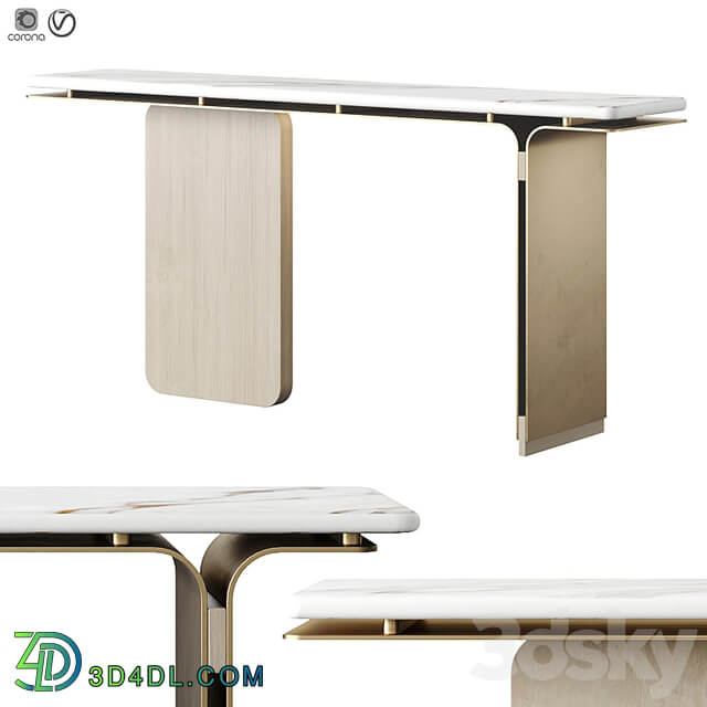 Olivya Stone Denos Console Table