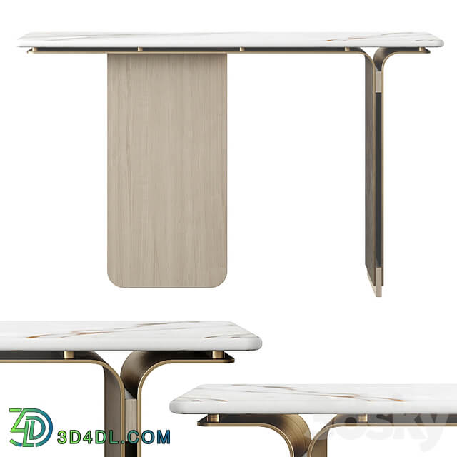 Olivya Stone Denos Console Table