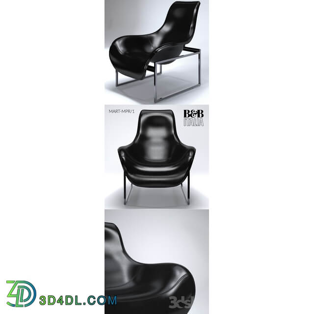 B amp B Italia Mart MPR 1 Chair