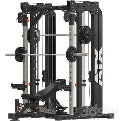 Home Gym ATX Smith Cable Rack Weight Stack 