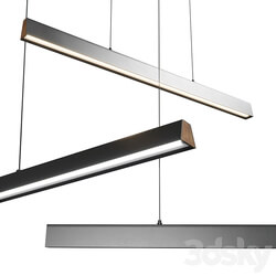 Blackjack Lighting Flair Kitchen Island Linear LED Pendant 