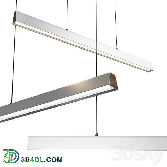 Blackjack Lighting Flair Kitchen Island Linear LED Pendant