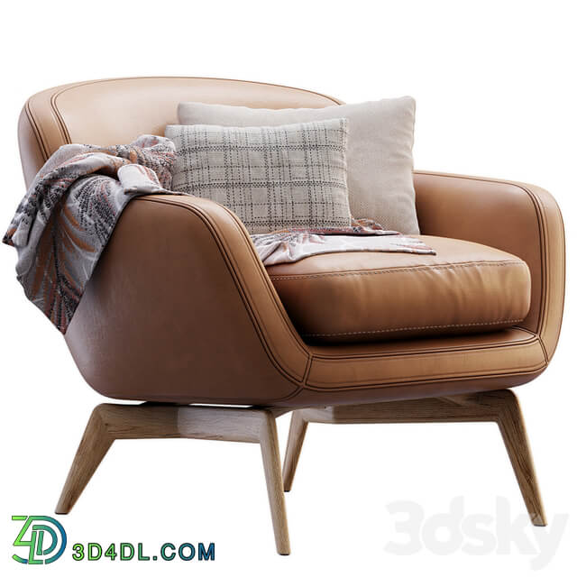 Belt Leather Armchair