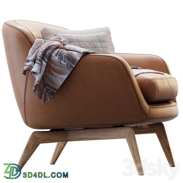 Belt Leather Armchair