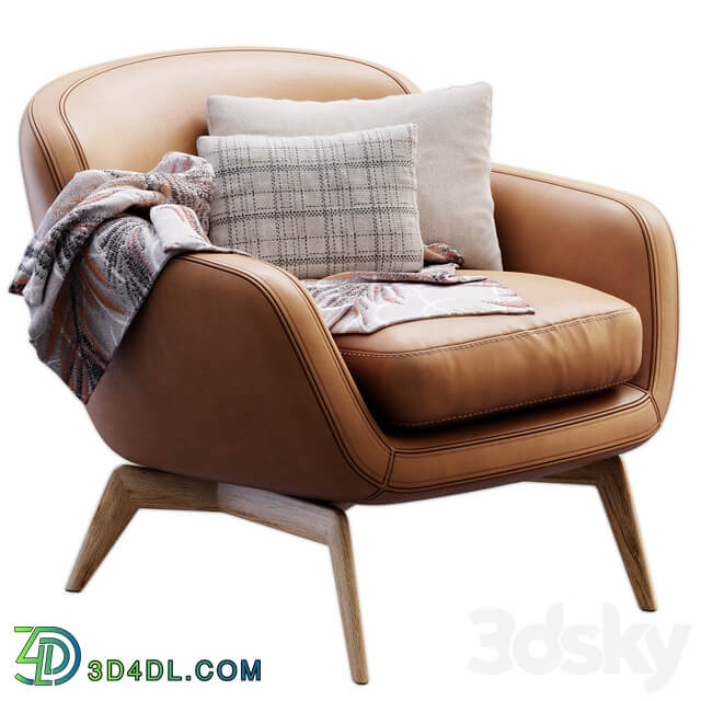 Belt Leather Armchair