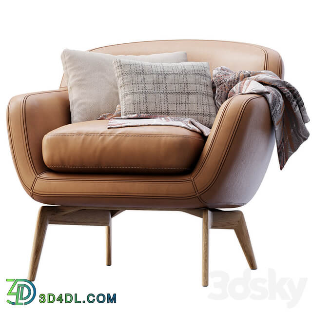 Belt Leather Armchair