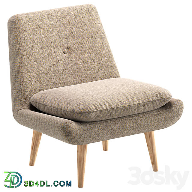 Armchair Vincey Soft Ocean divan.ru/Кресло Винси диван.ру