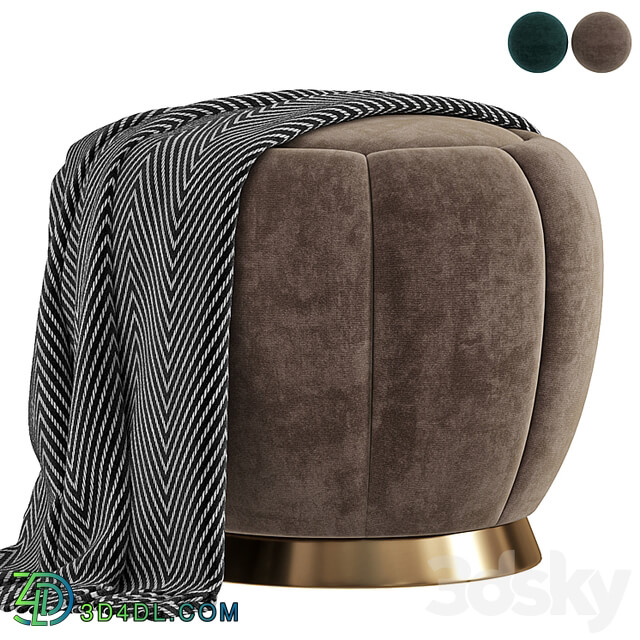 Florence Stool By Luxdeco Collection