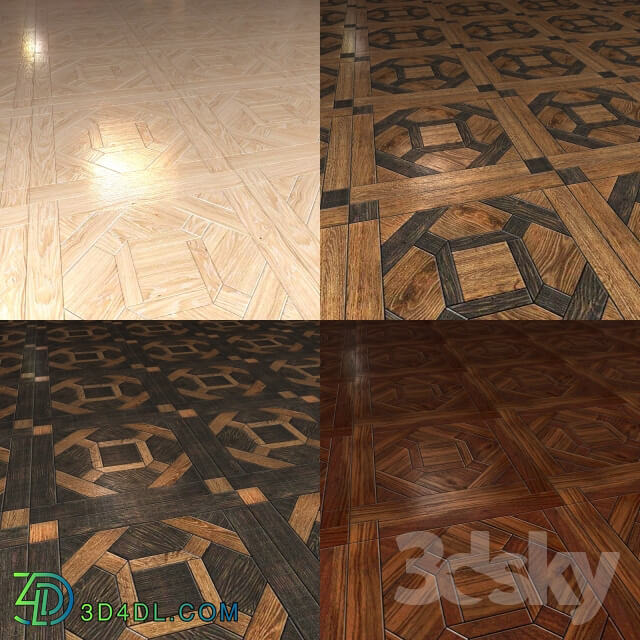 Other decorative objects Parquet shield Salerno 8 colors 