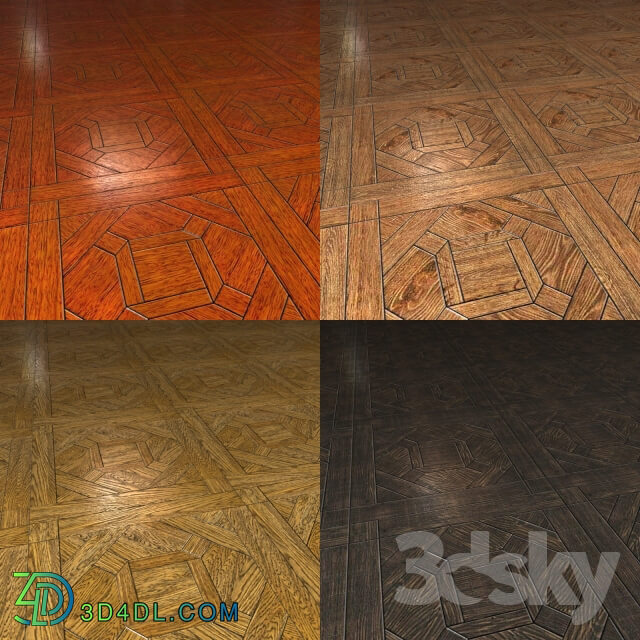 Other decorative objects Parquet shield Salerno 8 colors 