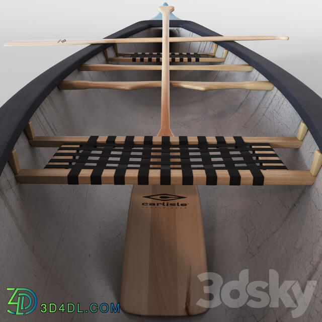 Canoe 3D Models