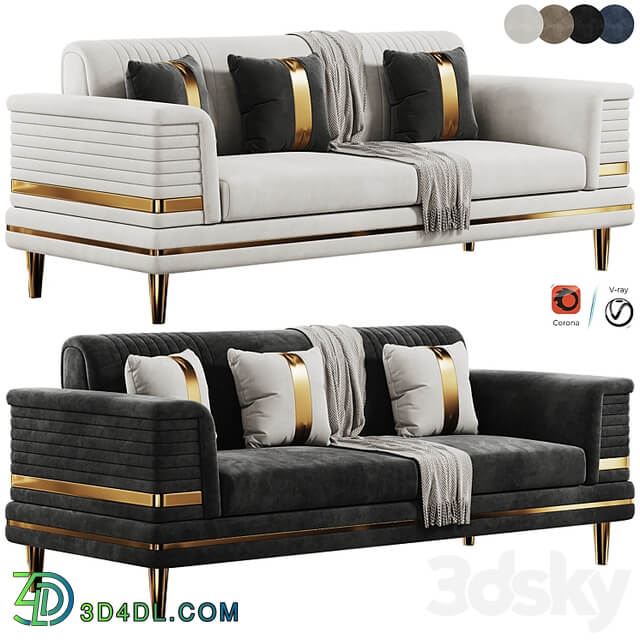 FH 7166 Sofa Set