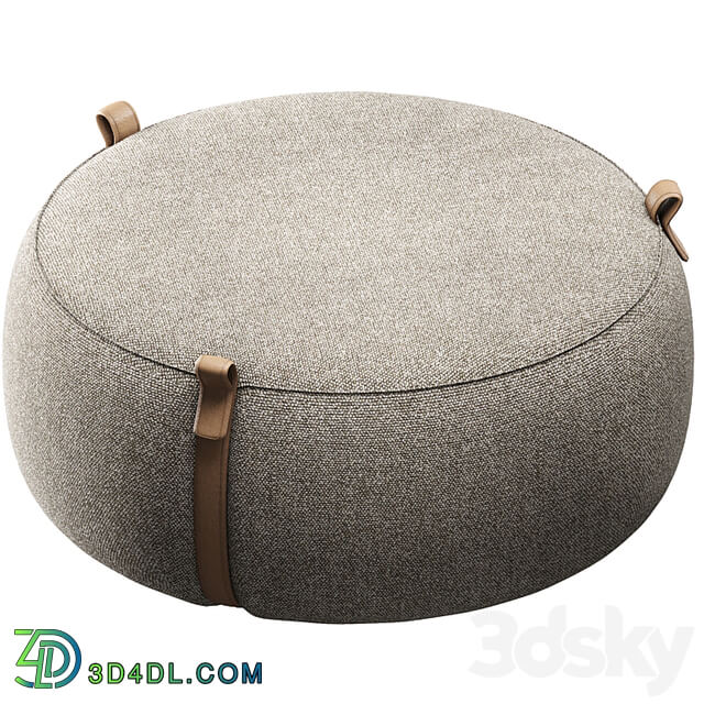 Notch pouffe