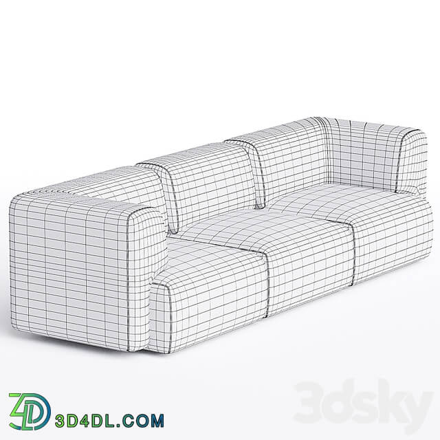 DUO MINI 3 seater sofa By Sancal