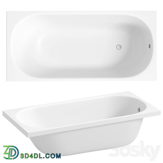 Acrylic bathtub DIWO Anapa 150x70