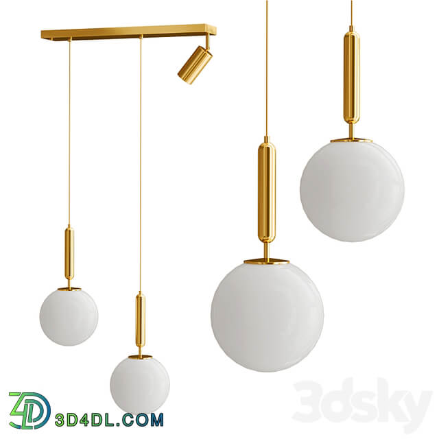 Chandelier 2 ball