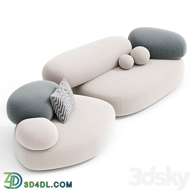 PEBBLE RUBBLE By Moroso