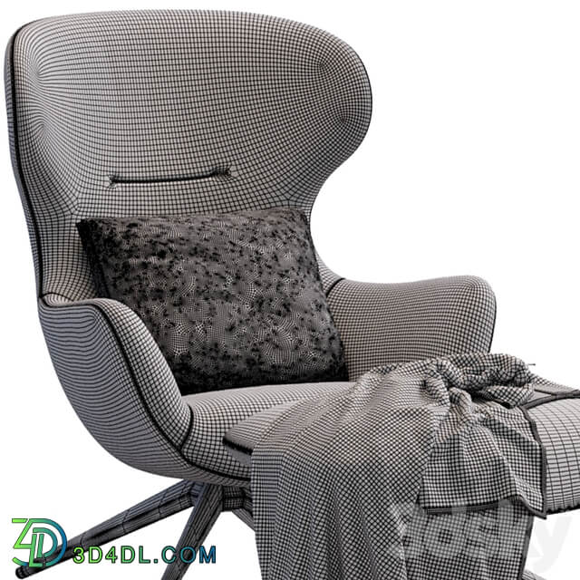 Armchair Mad Joker By Poliform