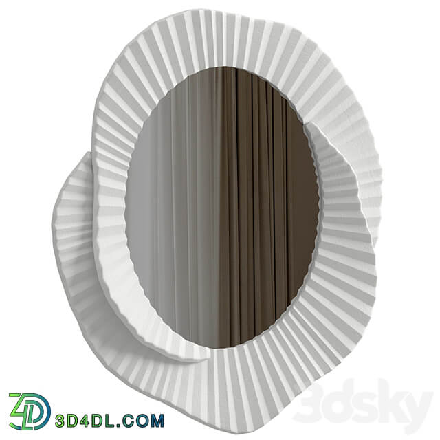 Issey mirror with 3 materials