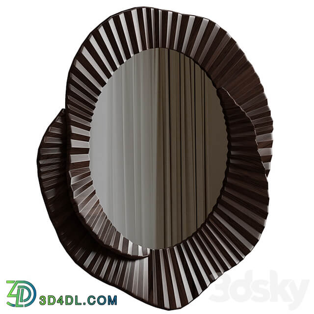 Issey mirror with 3 materials
