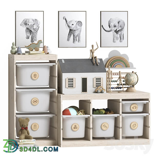 Toys, decor and furniture for nursery 5