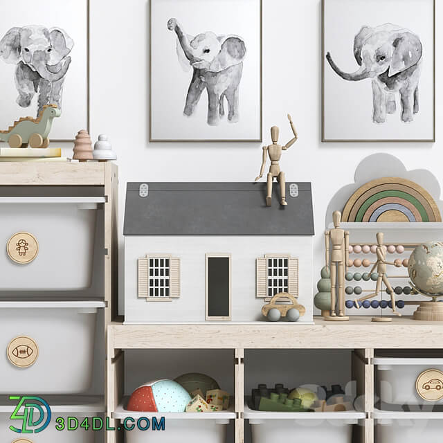 Toys, decor and furniture for nursery 5