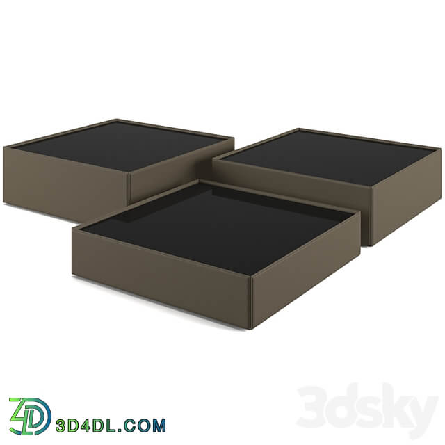 Minotti Side coffee tables set