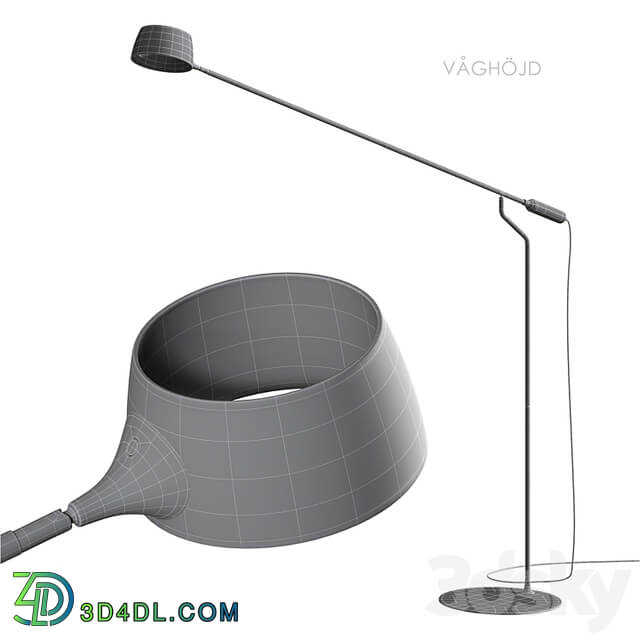 Ikea VAGHOJD LED floor lamp