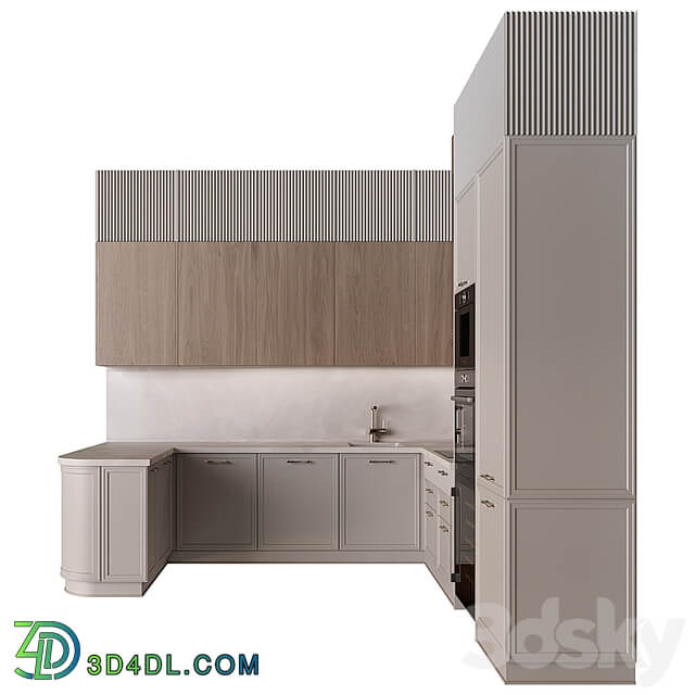 Neoclassical kitchen 30