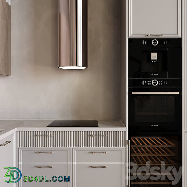 Neoclassical kitchen 30