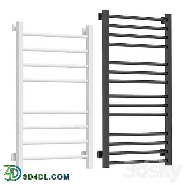 Water heated towel rail Dvin S Plaza 80/50 white