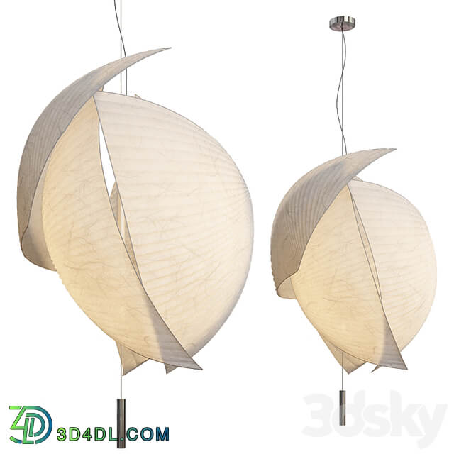 VOILES Suspended lights from GROK