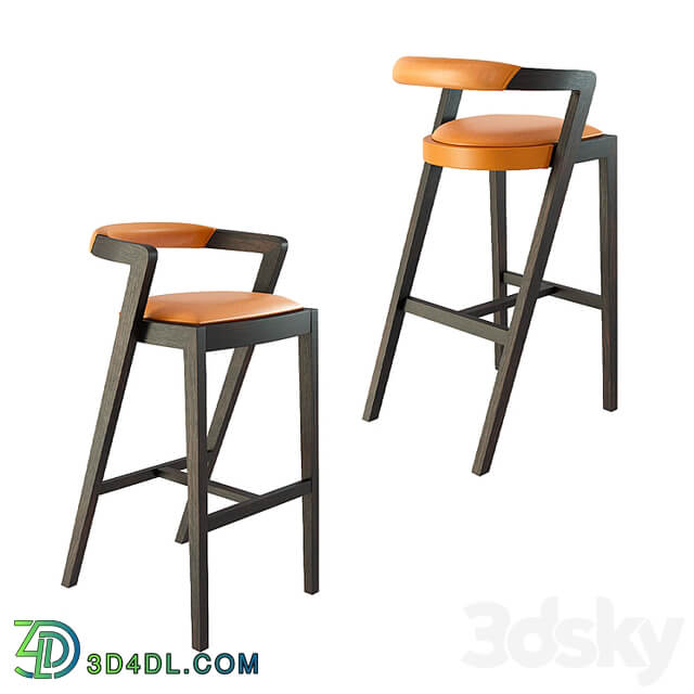 Bar stool String/I SG stool by Area44 studio