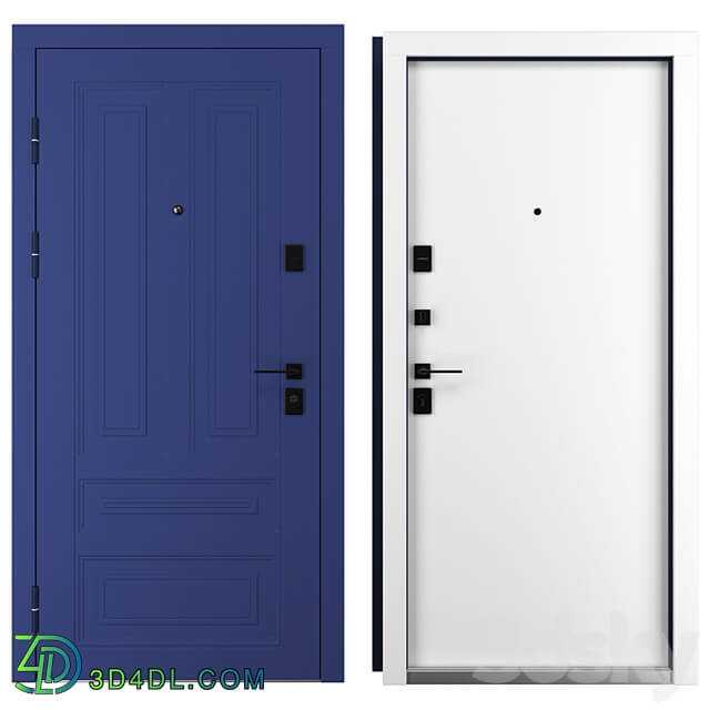 Entrance metal door Country (Abvehr)