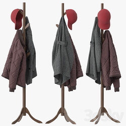 Coat Rack 8 Hooks 