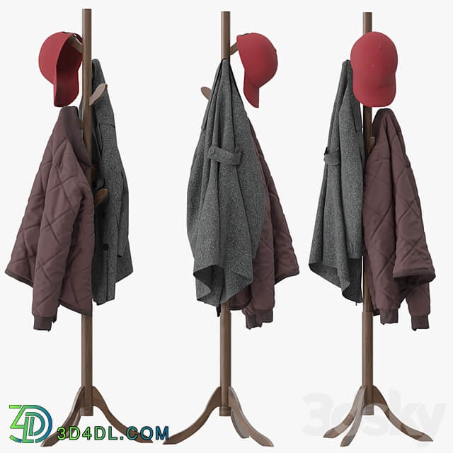 Coat Rack 8 Hooks