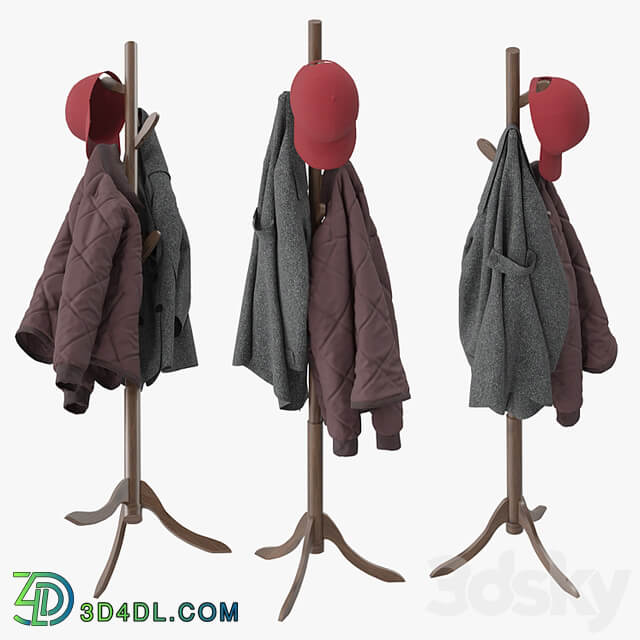 Coat Rack 8 Hooks