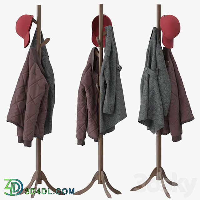 Coat Rack 8 Hooks