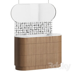 bathroom furniture japandi 