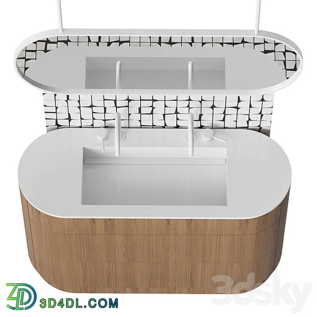 bathroom furniture japandi