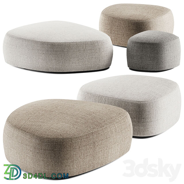 Flou PIERRE Garden Poufs