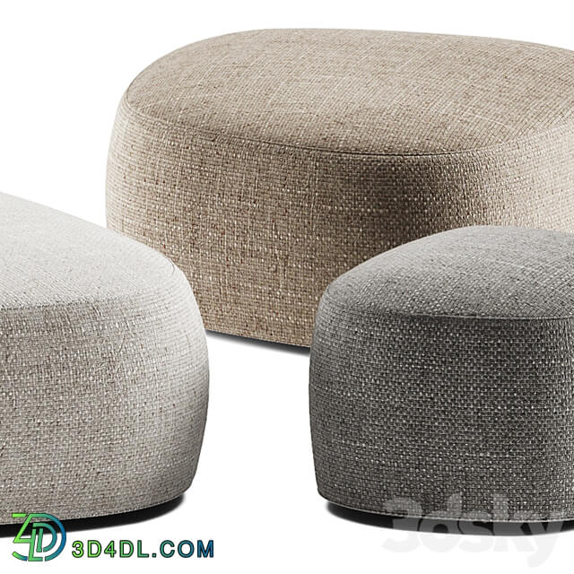 Flou PIERRE Garden Poufs