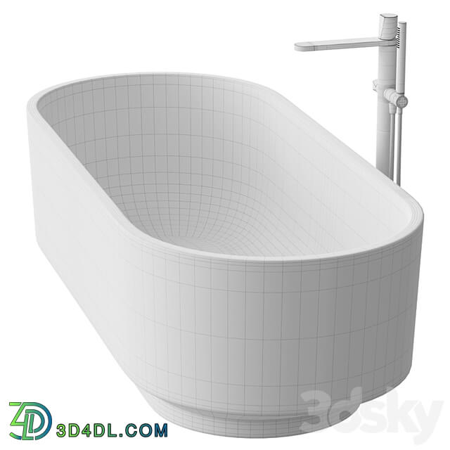 Bathtub Antonio Lupi Design Borghi