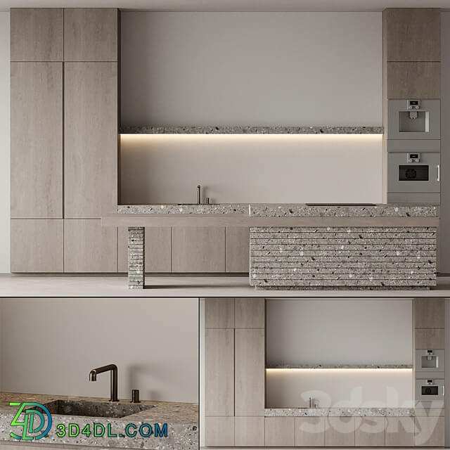 Kitchen with island 003