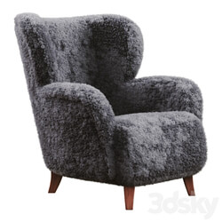 Scandinavian vintage armchair 